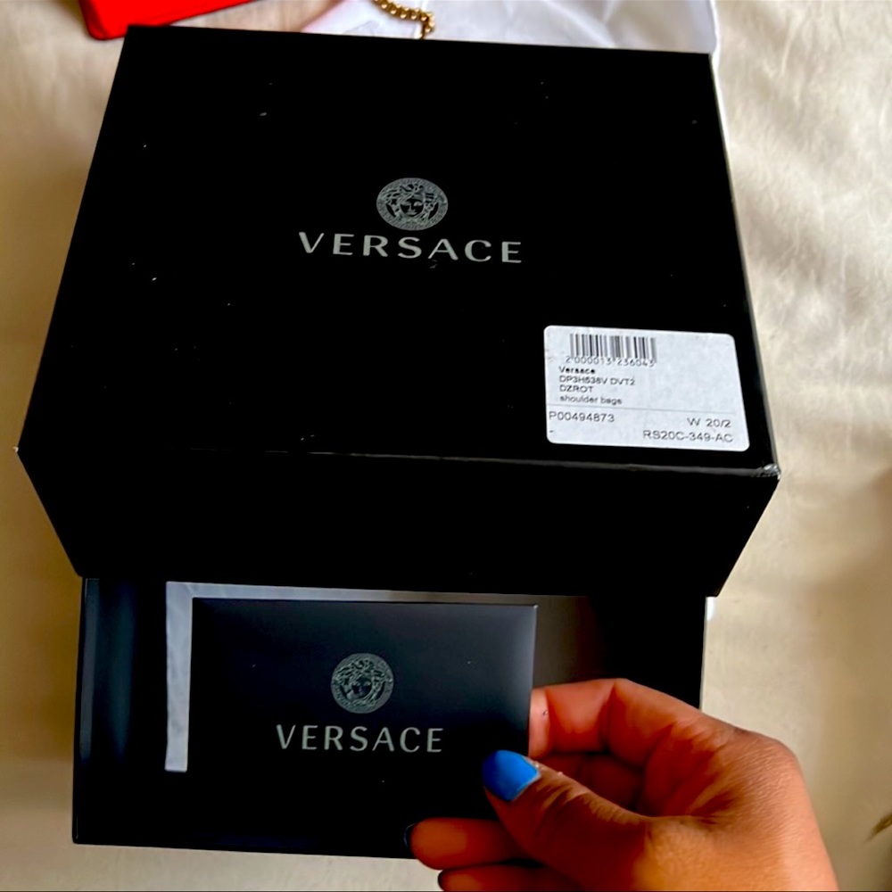 Versace nano crossbody purse